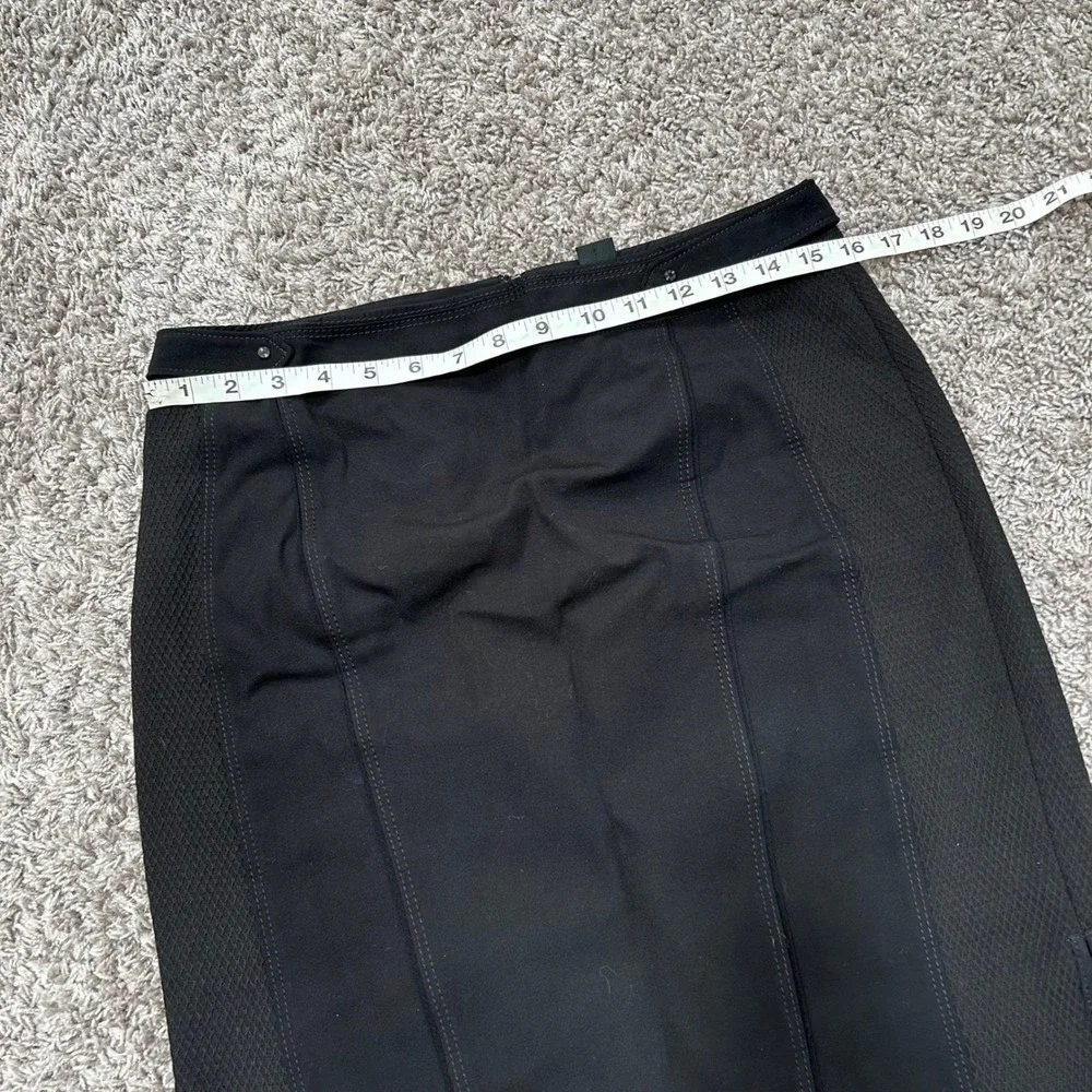 White‎ House Black Market Women's Black Pencil Skirt Fitted Career